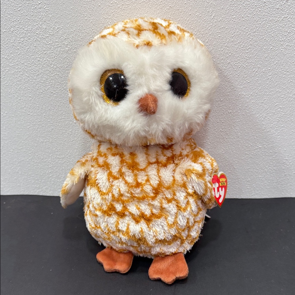 Ty Beanie Boo Swoops Owl Stuffed Plush 9" stuffed animal kids toy
